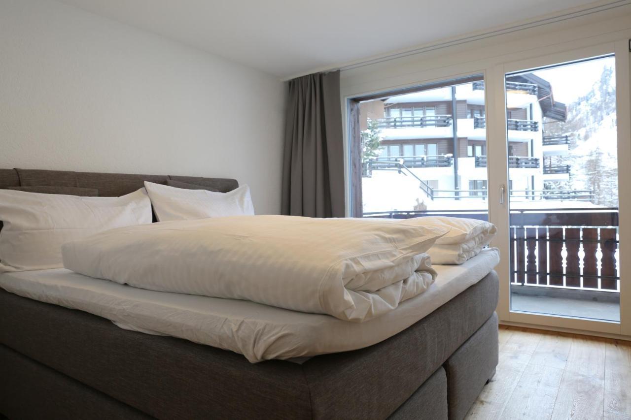 Bolero 4.5 Dachzimmerwohnung Zermatt Kültér fotó