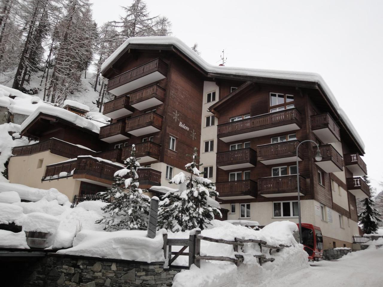 Bolero 4.5 Dachzimmerwohnung Zermatt Kültér fotó